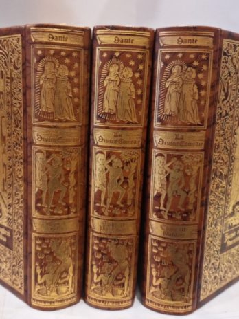 Dante – La Divine Comédie – Jean de Bonnot (1971) – 3 tomes – Très bon état