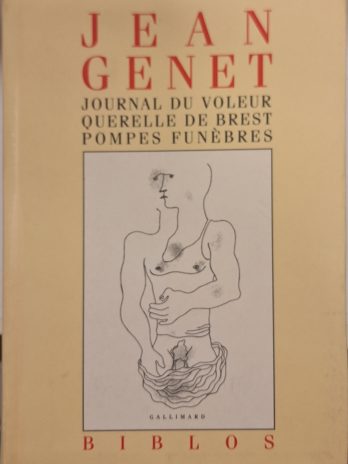 Jean Genet – Biblos 1993 – 3 œuvres – Très bon état – Préface Sollers – 787 pages