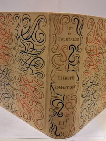 Pourtalès – L’Europe romantique – Gallimard 1949 – Paul Bonet – Illustré – Très bon état