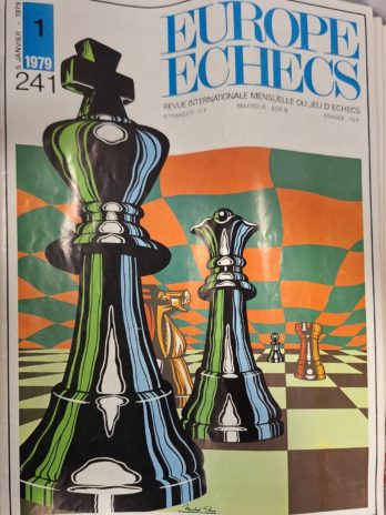Europe Échecs – Année complète 1979 – 11 numéros + table 1978 – TBE