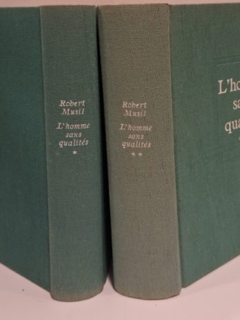 MUSIL (Robert). L’HOMME SANS QUALITÉS.