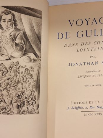 SWIFT (Jonathan). VOYAGES DE GULLIVER DANS LES CONTRÉES LOINTAINES.