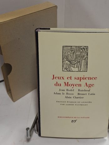 JEUX ET SAPIENCE DU MOYEN ÂGE