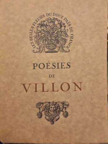VILLON (François). POÉSIES.